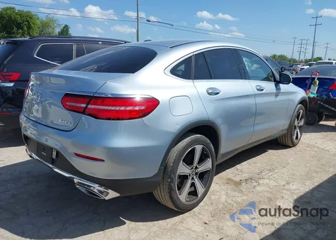 2018 Mercedes-Benz Glc 300 Coupe 4Matic из США, поврежденный, VIN WDC0J4KB5JF448682